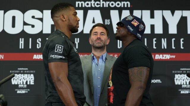 “Dillian Whyte Demands Epic Rematch with Anthony Joshua: Will They Finally Settle the Score?”