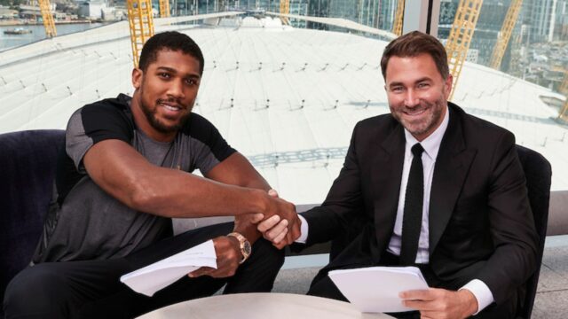 “Eddie Hearn Drops Bombshell: Anthony Joshua’s Next Fight Date Finally Revealed!”