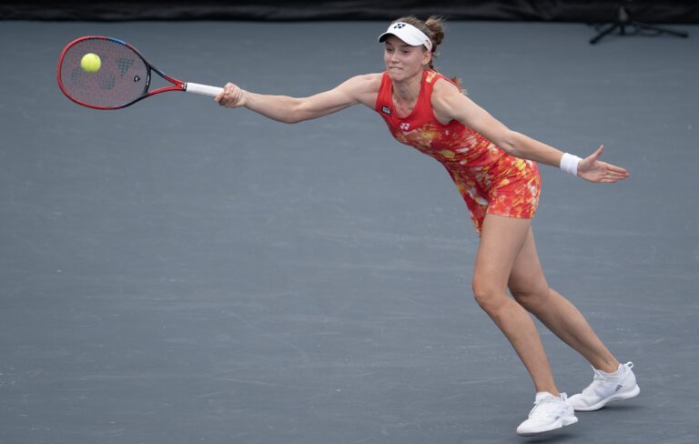 Elena Rybakina Upsets Aryna Sabalenka At WTA Finals Match