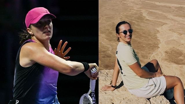 “W Obiektywie: Iga Świątek na zwiedzaniu Rijadu po rozczarowującym WTA Finals – z trenerem Wimem Fissette i psychologiem Darią Abramowicz u boku”