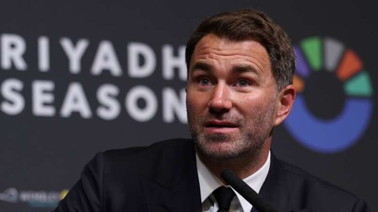 “Eddie Hearn Reveals the Biggest Superstar in Heavyweight Boxing – And It’s Not Who You Think!”