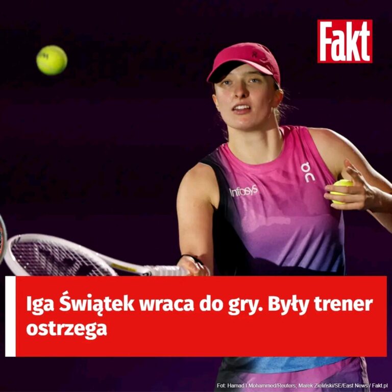 Iga Świątek wraca do gry. Były trener ostrzega. Szatański plan koleżanek