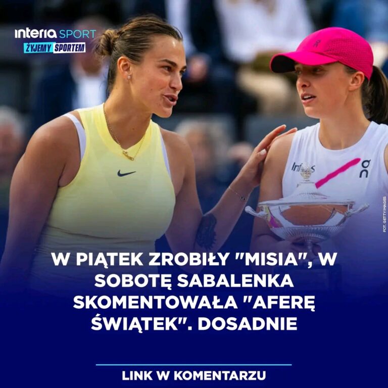 Komentarz do afery związanej ze Świątek – Co wydarzyło się na kortach i poza nimi?