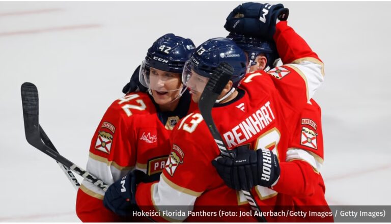 Florida Panthers gonią czołówkę NHL! Czwarte zwycięstwo z rzędu