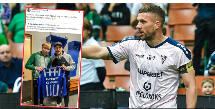 Lukas Podolski reaguje po skandalicznym zachowaniu! Ważny gest