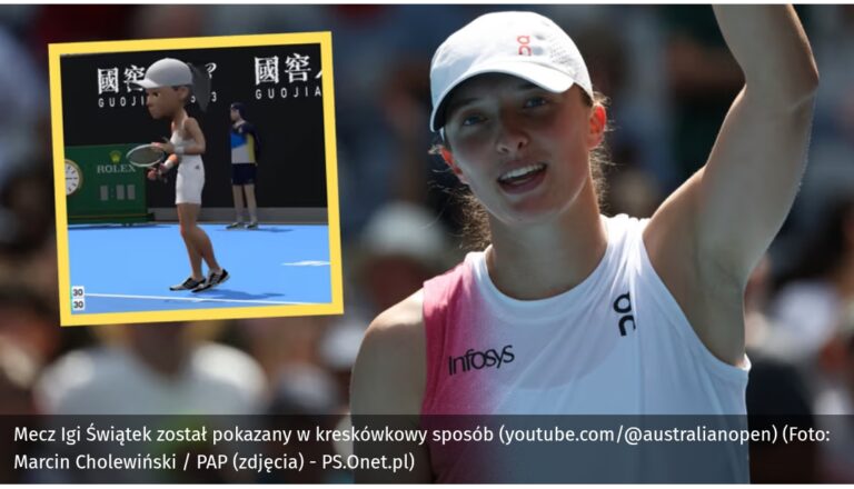 Tak pokazali mecz Igi Świątek w Australian Open. “Co to jest?”