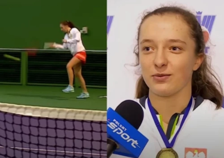 Poznajecie? To 14-letnia Iga Świątek. Już wtedy kompletnie zaskoczyła. I to jak