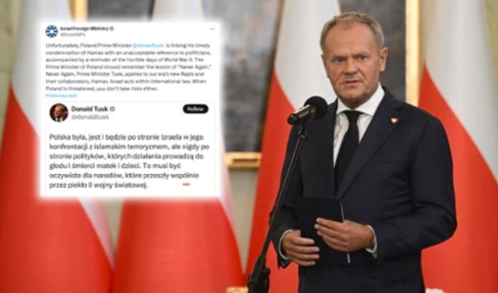Izrael reaguje po słowach Donalda Tuska. “Niedopuszczalna aluzja”