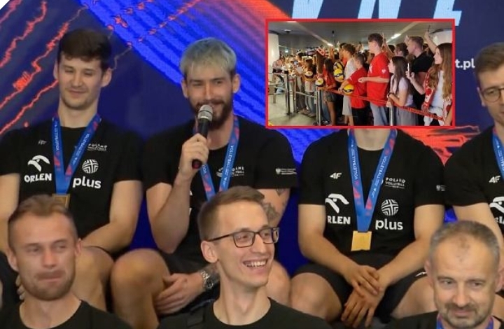 Sceny po powrocie Polaków. Fornal chwycił za mikrofon i się zaczęło
