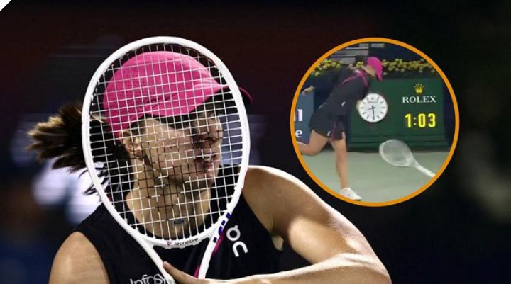 Świątek prowadziła 4:2 i nie wytrzymała. Koniec po 102 minutach