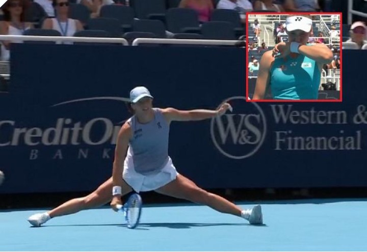 Świątek przegrywała już 3:5. Cały świat zobaczył, co zrobiła Rybakina