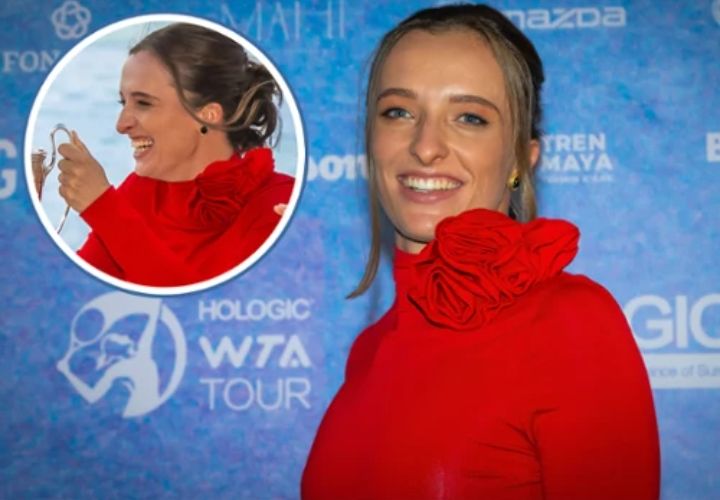 Świątek zaskoczyła kreacją. A potem takie słowa: “Bierzemy ślub.”