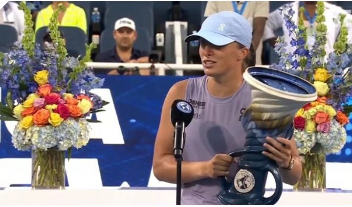 Oto pierwsze słowa Świątek po sukcesie w Cincinnati. Polka pokazała wielką klasę