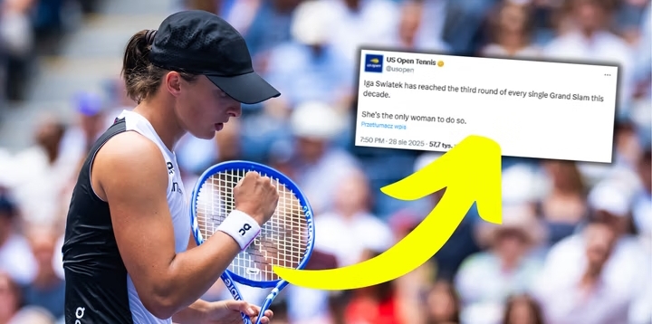 ‎‎US Open ogłasza w sprawie Igi Świątek. Co za wieści, niesamowite!