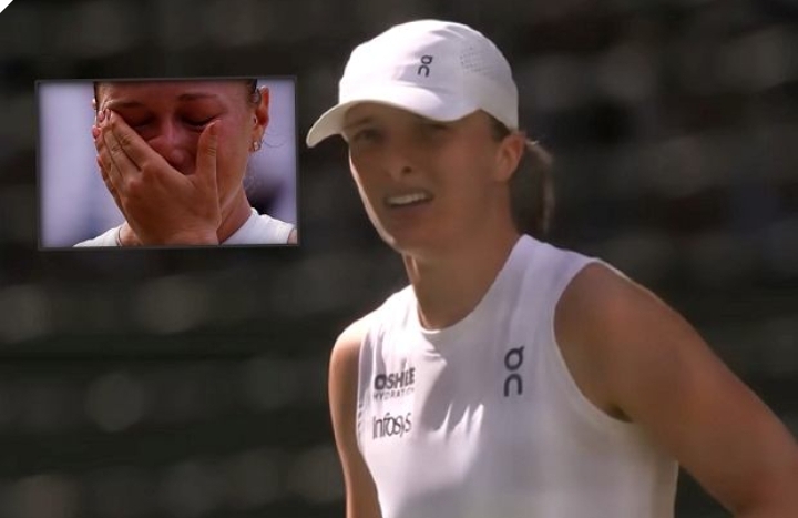 Cały świat zobaczył, co się stało z rywalką Świątek. Polały się łzy ‎ ‎