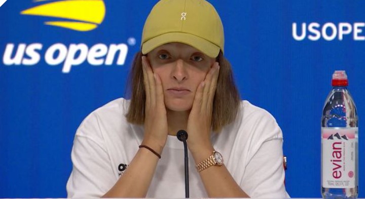 Czasami mam wrażenie, że Iga napina się na polskich dziennikarzy”