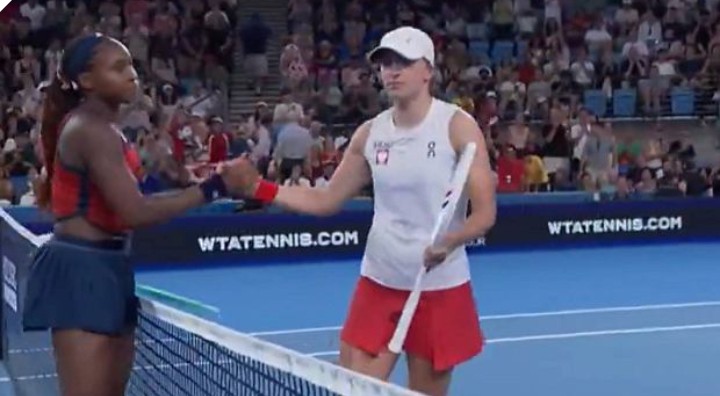 Gauff nagle wskazała na Świątek. “To było bardzo ważne”