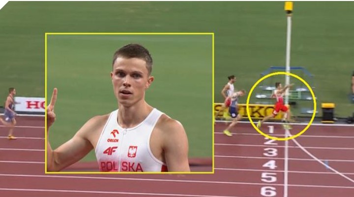 Co za bieg Polaka na MŚ! Komentator nie wytrzymał: “Ho, ho, ho!”