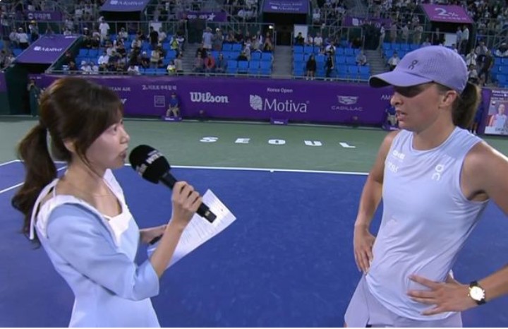 Oto pierwsze słowa Świątek po awansie do finału w Seulu