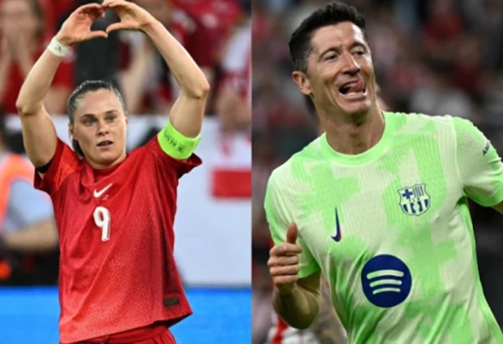 Ewa Pajor jak Robert Lewandowski. Polka na gali Złotej Piłki, wraca z nagrodą
