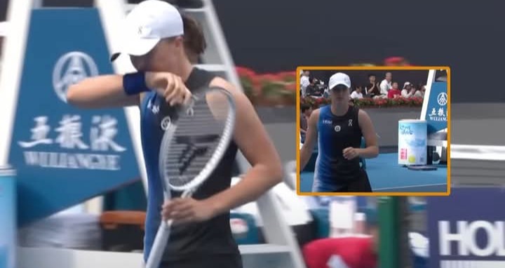 Było 6:4, 3:0 dla Świątek i nagle zwrot. Wymowne słowa. “Zbyt szybko”