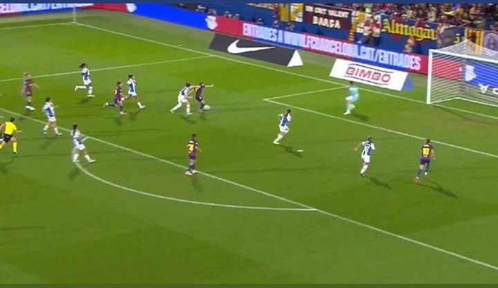 Była 55. minuta. Pajor znowu bohaterką Barcelony!