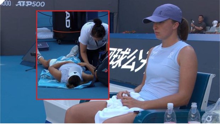 Komentatorzy zobaczyli, co robi rywalka Świątek. Tak się nie da