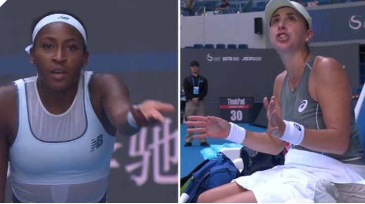 Awantura w meczu Bencic – Gauff. “Jestem za stara na te gierki”