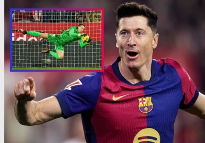 Lewandowski z golem już w 7. minucie. Barcelona zdeklasowała. To był wieczór Szczęsnego