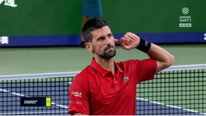 4:6 w meczu Djokovicia. Koniec gry po 163 minutach