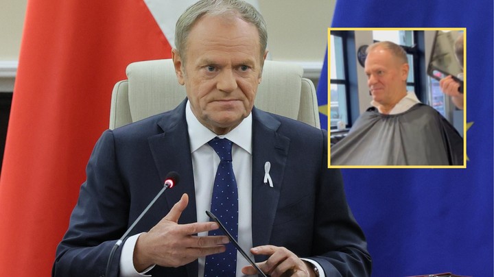 Barber zobaczył Donalda Tuska i od razu wypalił. “Coś trzeba poprawić” [WIDEO]
