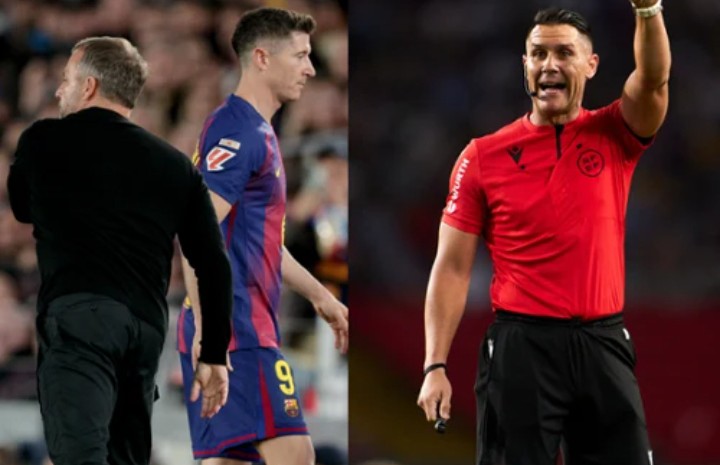 Lewandowski zdjęty na ławkę i… czerwona kartka. Wystarczyło siedem minut