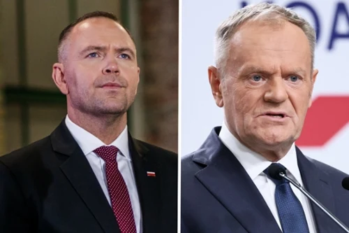 Tusk nie wytrzymał po tym, co zrobili kibole. I ta szpila w Nawrockiego. “Nie ma prawa”
