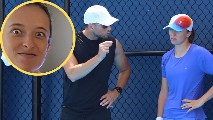 Iga Świątek spóźniła się na trening. Oto co zrobił jej trener