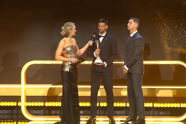 Djoković nie ukrywał wzruszenia po przemowie Ronaldo. “Spełnienie marzeń”