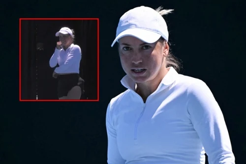 Porzuciła Rosję, a teraz to. Sceny na Australian Open, granica przekroczona