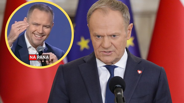 Jest reakcja Donalda Tuska po szpili od Karola Nawrockiego. Zaprzeczył sam sobie