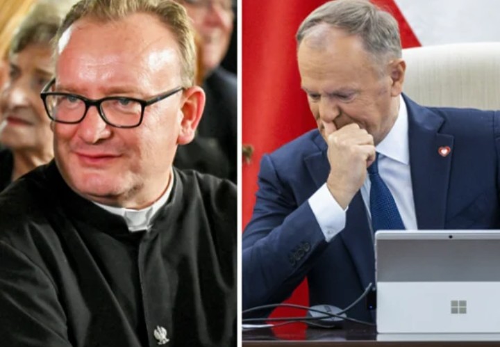 Ksiądz grzmi ws. Tuska. To jego wybrał Nawrocki. “Największa obraza”