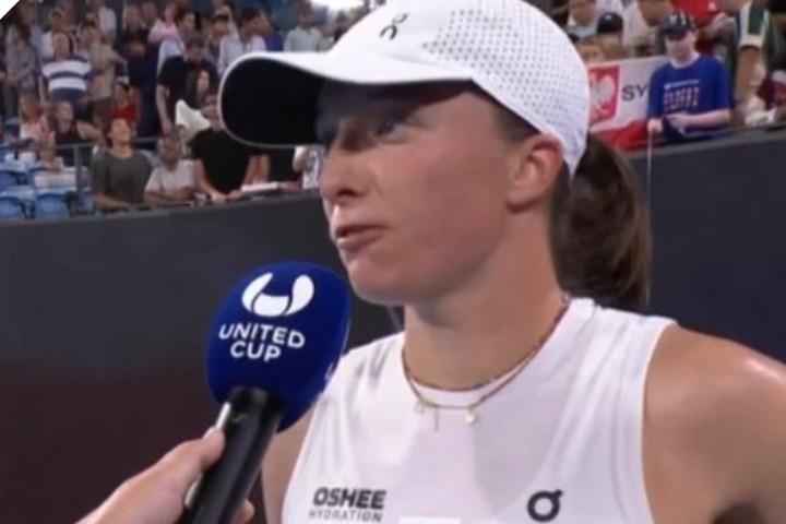 Było tuż po meczu. Tak Świątek podsumowała Niemkę