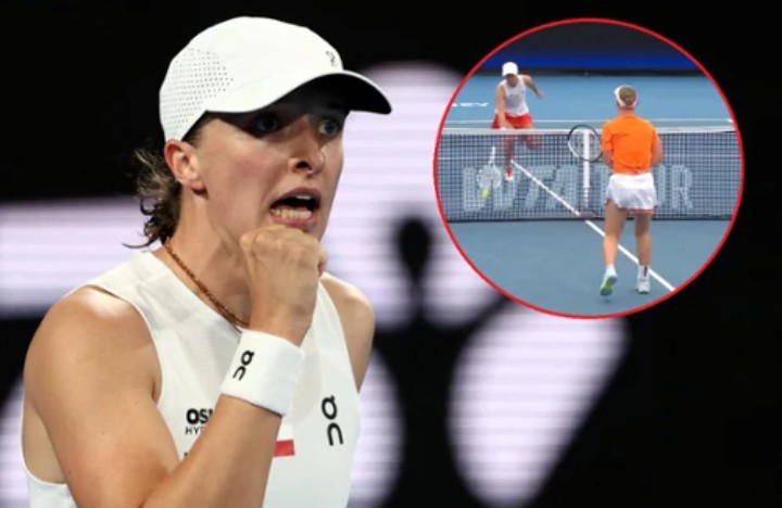 Świątek puściły hamulce. “Zakazane uderzenie” na United Cup. Publika tylko ryknęła