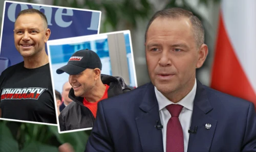 “Zlitowała się nade mną”. Nawrocki wdzięczny siostrze, poszło o koszulkę