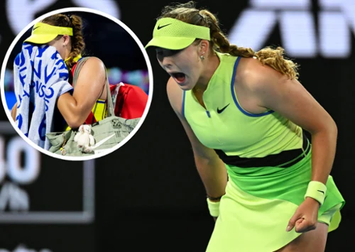 Andriejewa wpadła w szał, łzy na korcie. Rosjanie oburzeni. Lecą gromy po wpadce w Dubaju