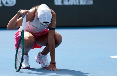 Polka zeszła z kortu, wtedy rozegrał się dramat. Koszmarne sceny w Meridzie