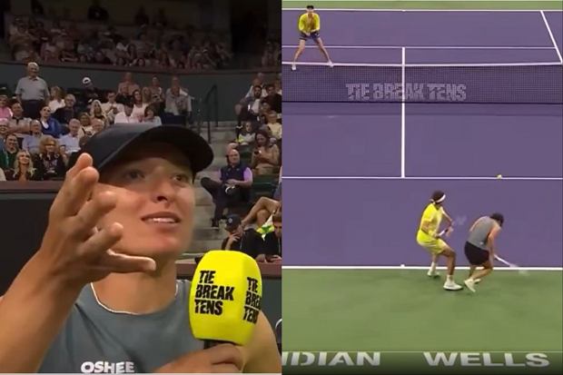 Oto cała Iga Świątek. Tak podsumowała “wpadkę” podczas meczu