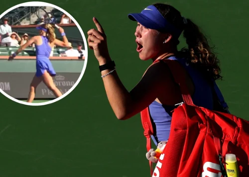 Hamulce na korcie puściły. “Niewybaczalne”. Teraz jest jej wstyd