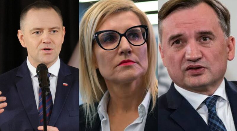 Ewa Wrzosek przedstawia nagranie CCTV z wczesnych godzin wyborów prezydenckich przed Sądem Najwyższym