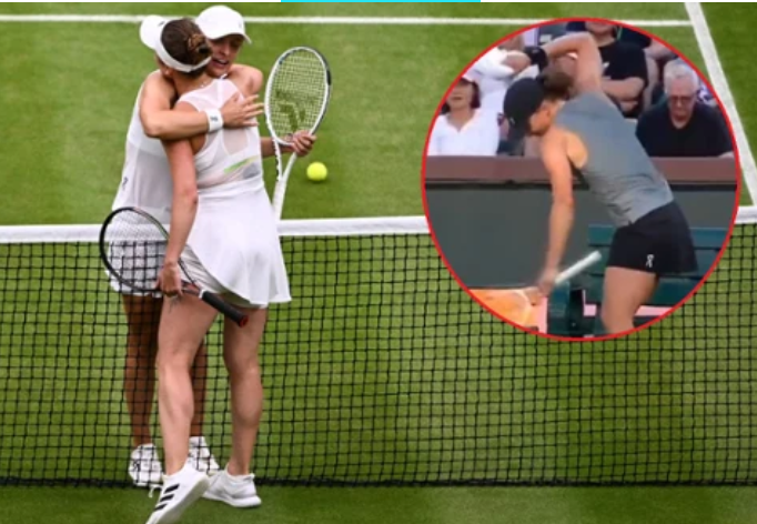 Wściekła Świątek cisnęła ręcznikiem, wcześniej poległa na Wimbledonie. Siódmy bój z Ukrainką